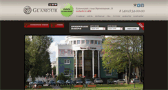 Desktop Screenshot of glamour-hotel.ru